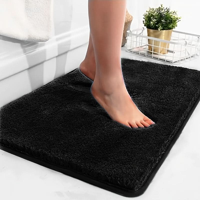 Plush and Super Absorbent Bathroom Rug