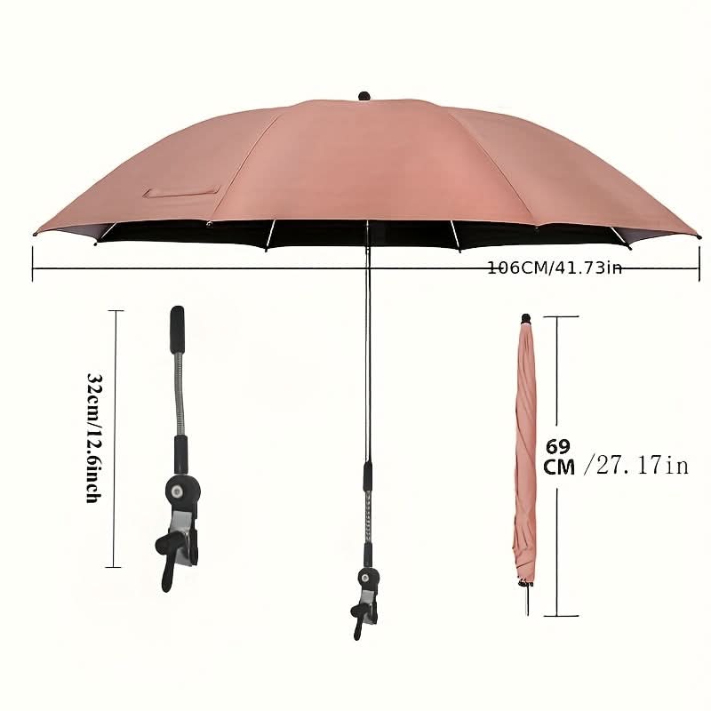 Adjustable Outdoor Umbrella for Sunshade Protection