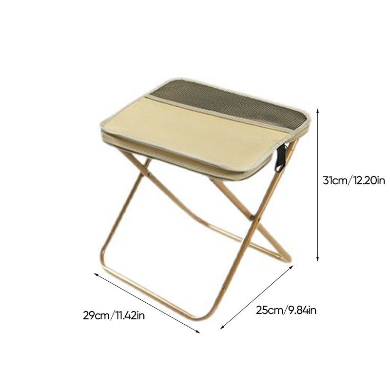 Portable Chair and Foldable Stool Backpack for Fishing and Camping