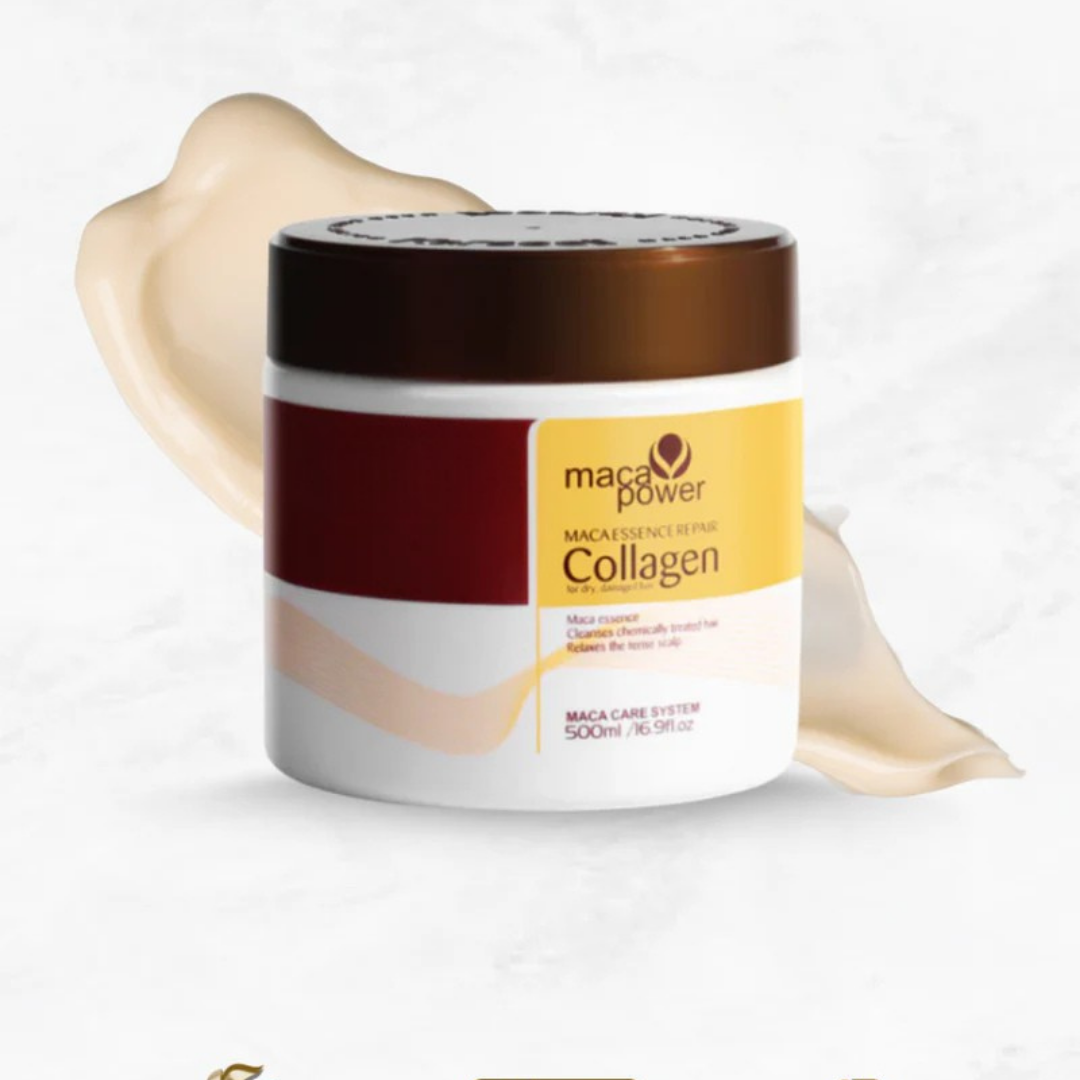 LumiLuxe™ Collagen Hair Mask — Transform Dry, Frizzy Strands into Silky, Head-Turning Radiance