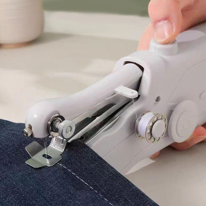 Portable Sewing Machine with Adjustable Speed and Easy Threading