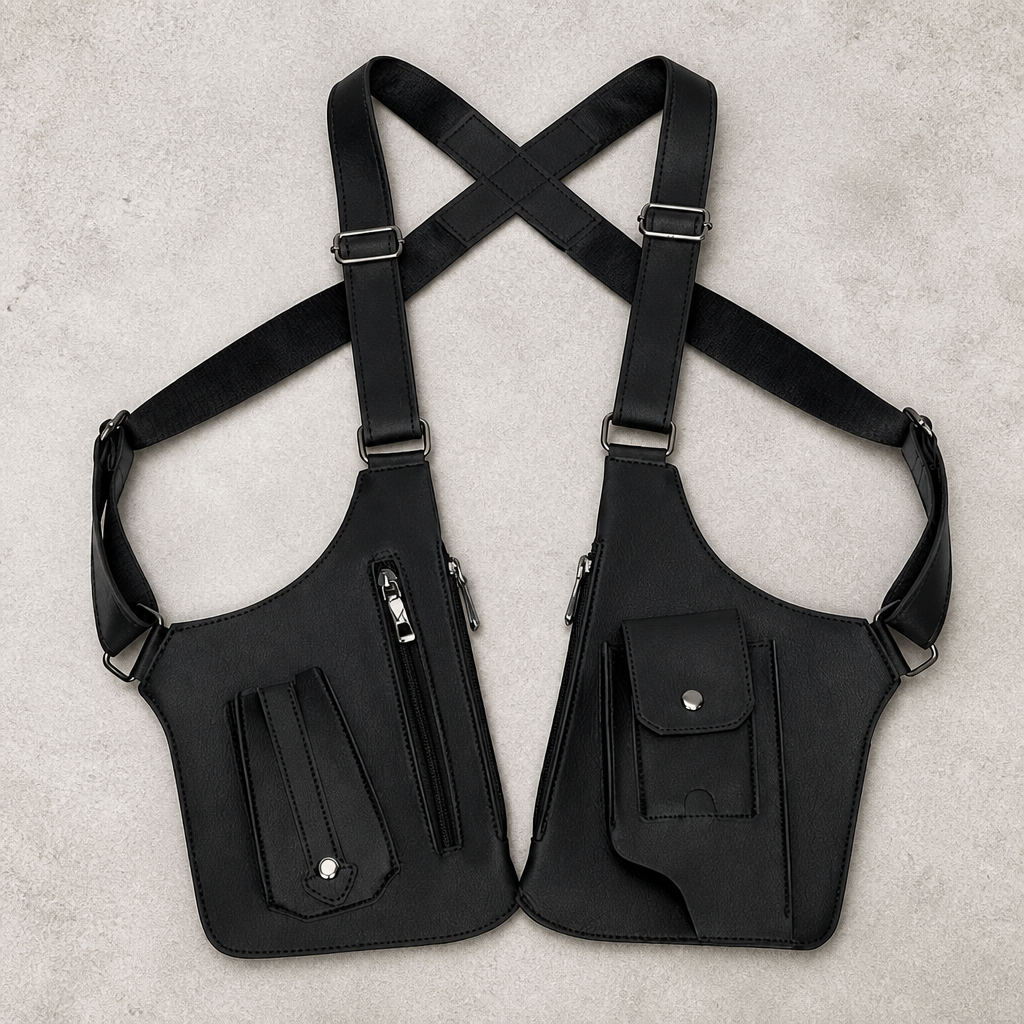 VigilGear™ – Concealed Underarm Anti-Theft Holster Bag with X-Back Straps