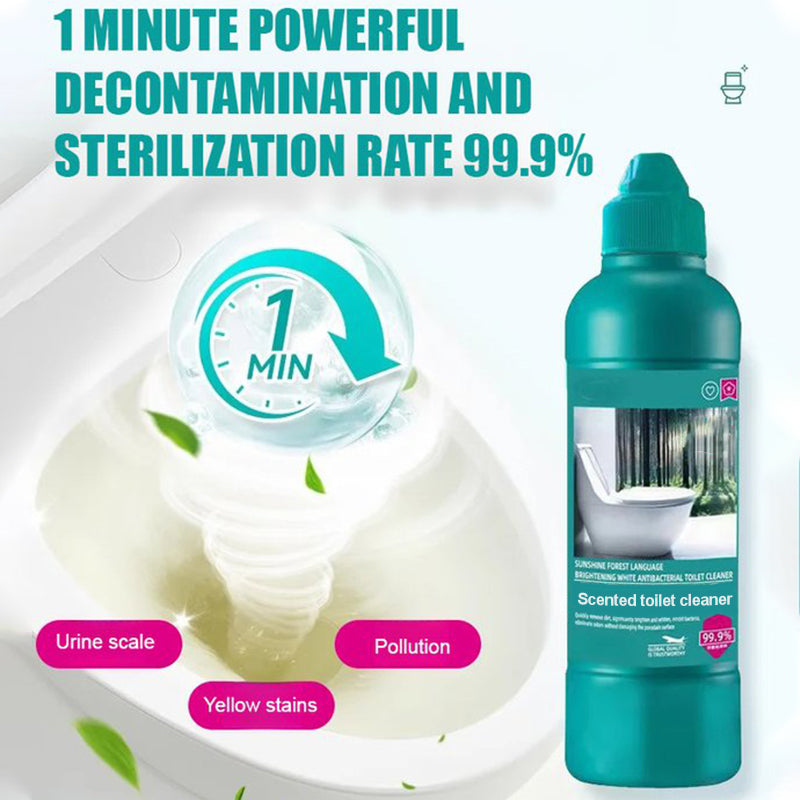 Scented Toilet Cleaning Gel | Adhesive Gel Formula | Precise Nozzle | ForestFresh