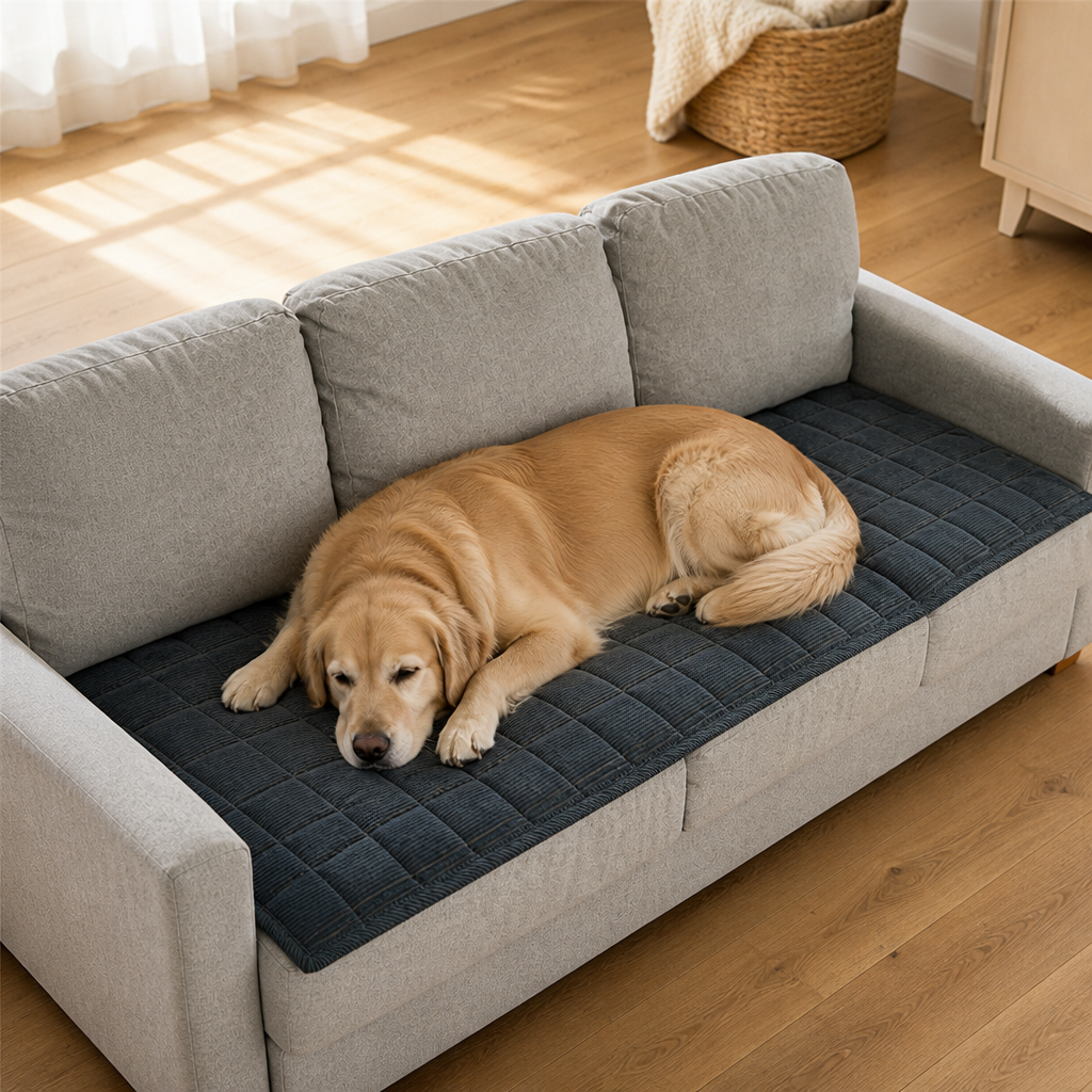 FurHaven™ Shield — Keep Your Sofa Pristine and Your Pup Blissfully Cozy
