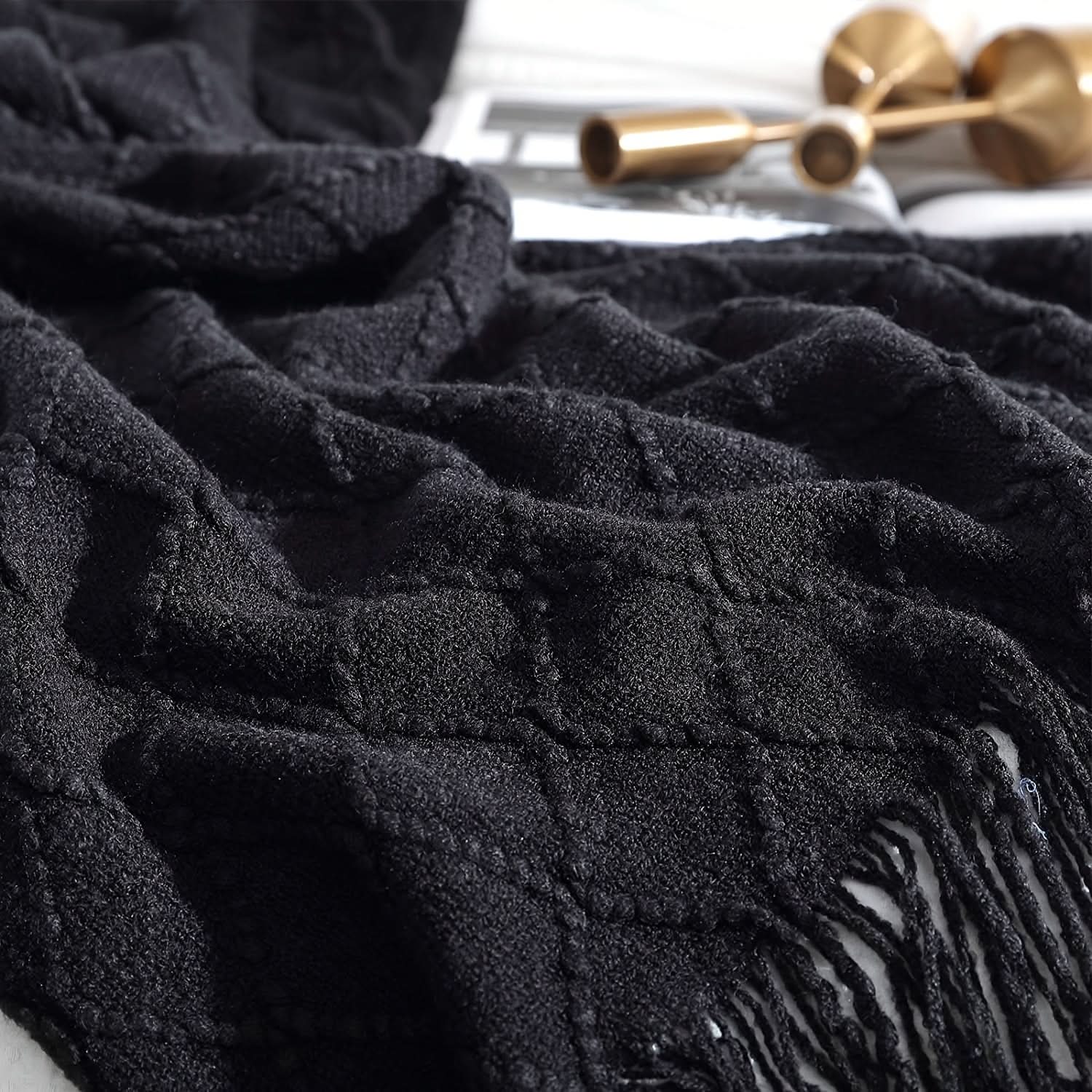 Bohemian Style Decorative Throw Blanket