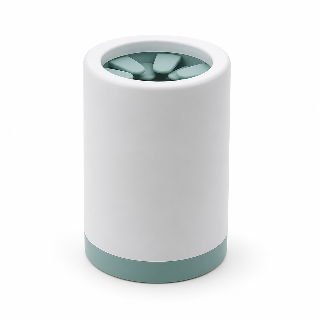 One-Touch 360° Soft Silicone Paw Cleaning Cup