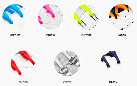 Set of 12 No-Tie Silicone Elastic Shoelaces