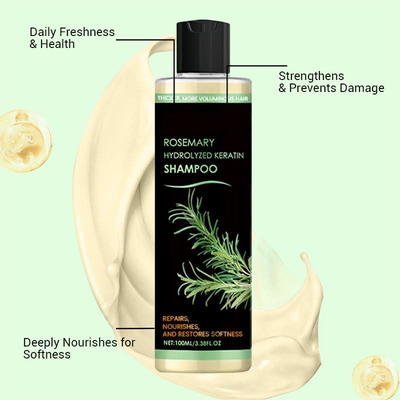 RevitaVibe™ Keratin Boost Shampoo — Unlock Thicker, Stronger Hair That Commands Attention