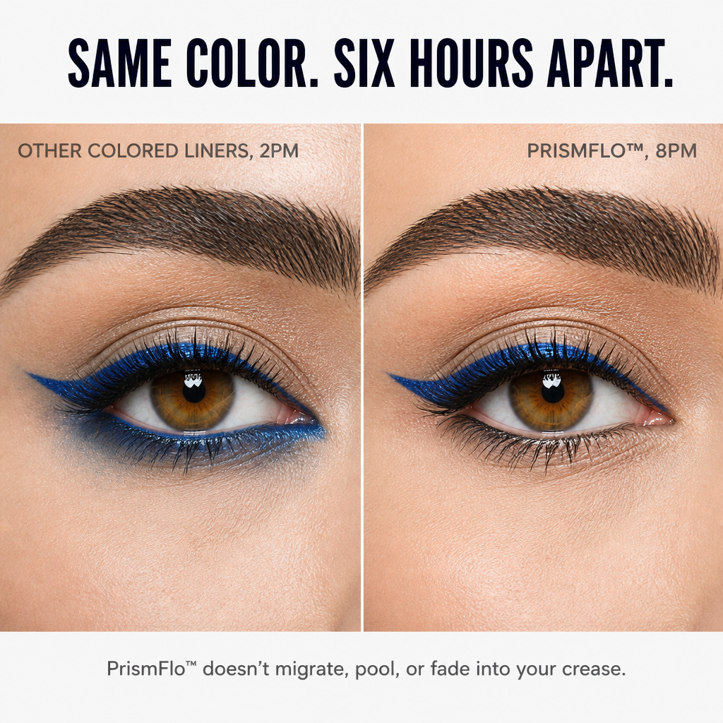 PrismFlo™ — Apply 10 Vivid Eye Colors That Stay Put Until Removed