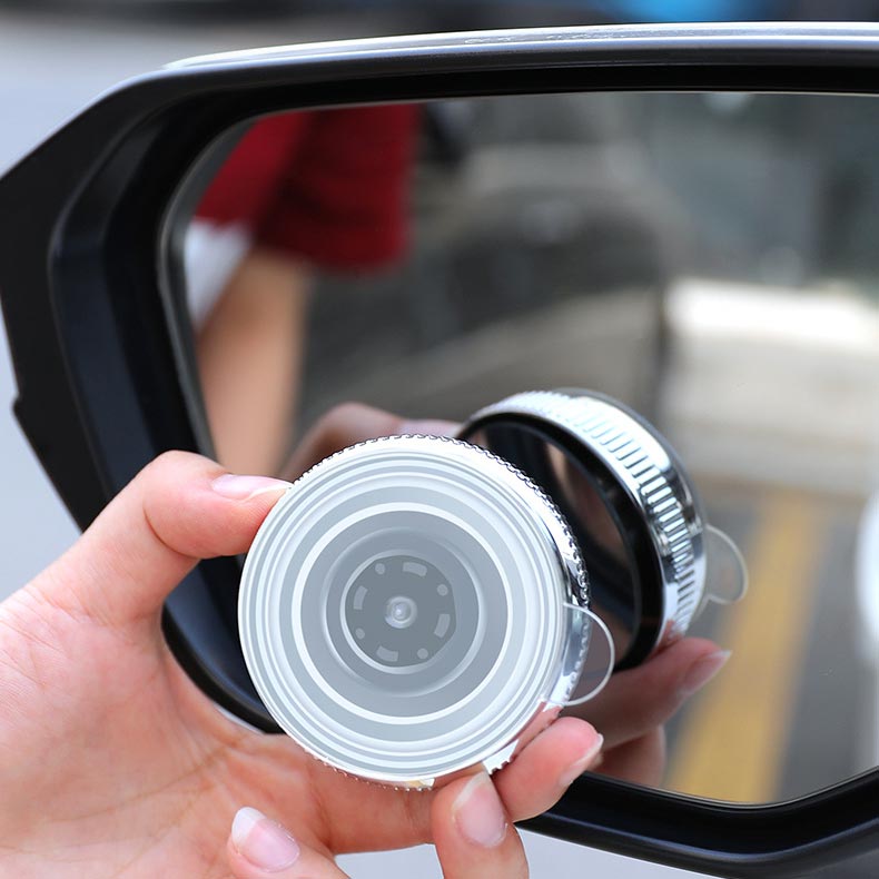 Set of 2 360° Adjustable Blind Spot Mirrors for Car Side View