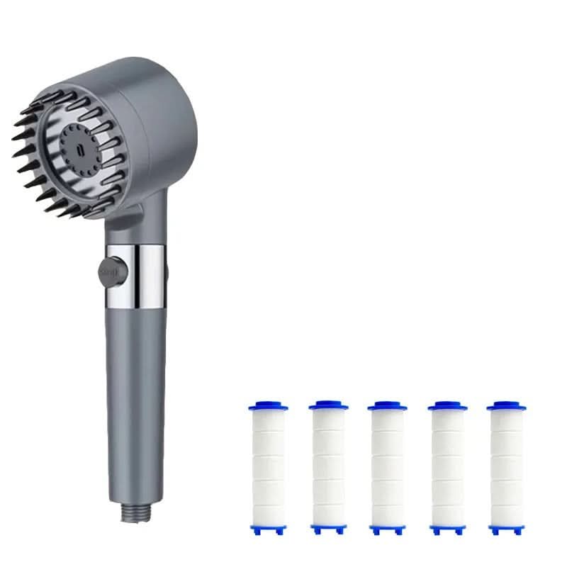 High-Pressure Shower Head with 3 Spray Settings