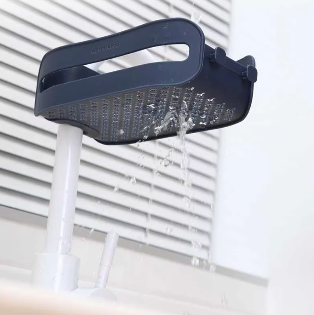 Non-Slip Utensil Holder for Dishwashing – Faucet Storage Solution