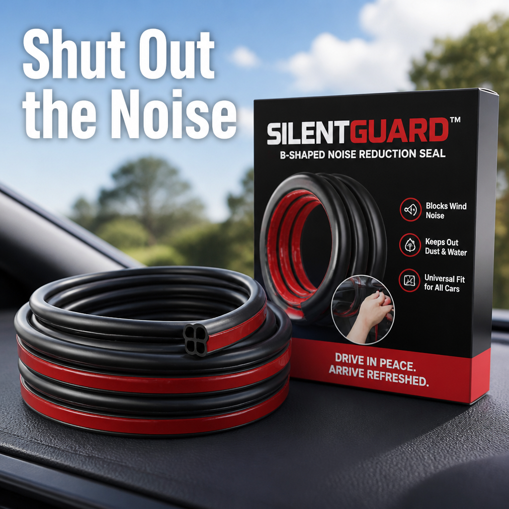 SilentGuard™ — Seal Out Road Noise, Wind & Dust in Minutes Flat
