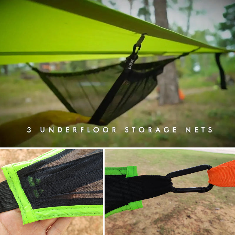 Spacious Triangle Hammock for Group Use