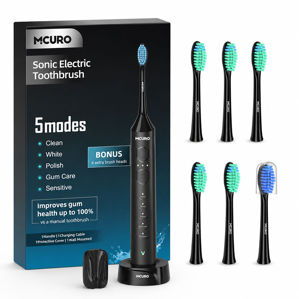 40000 VPM Sonic Electric Toothbrush (5 Modes)