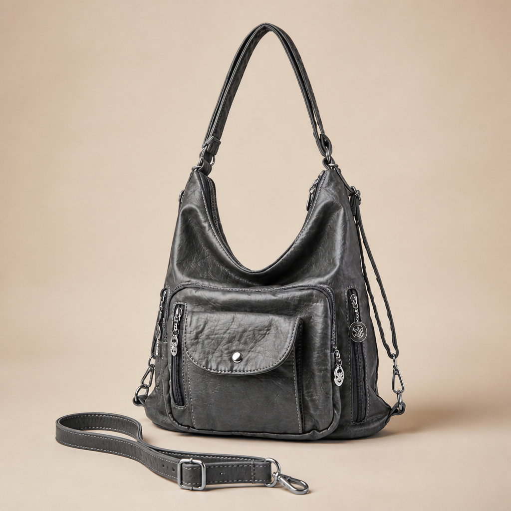 VersaLuxe™ Convertible Shoulder Bag — Own Every Moment with Effortless Style and Perfect Order