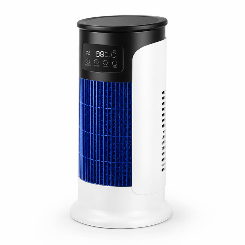 Quiet 6-Speed Portable Evaporative Cooler