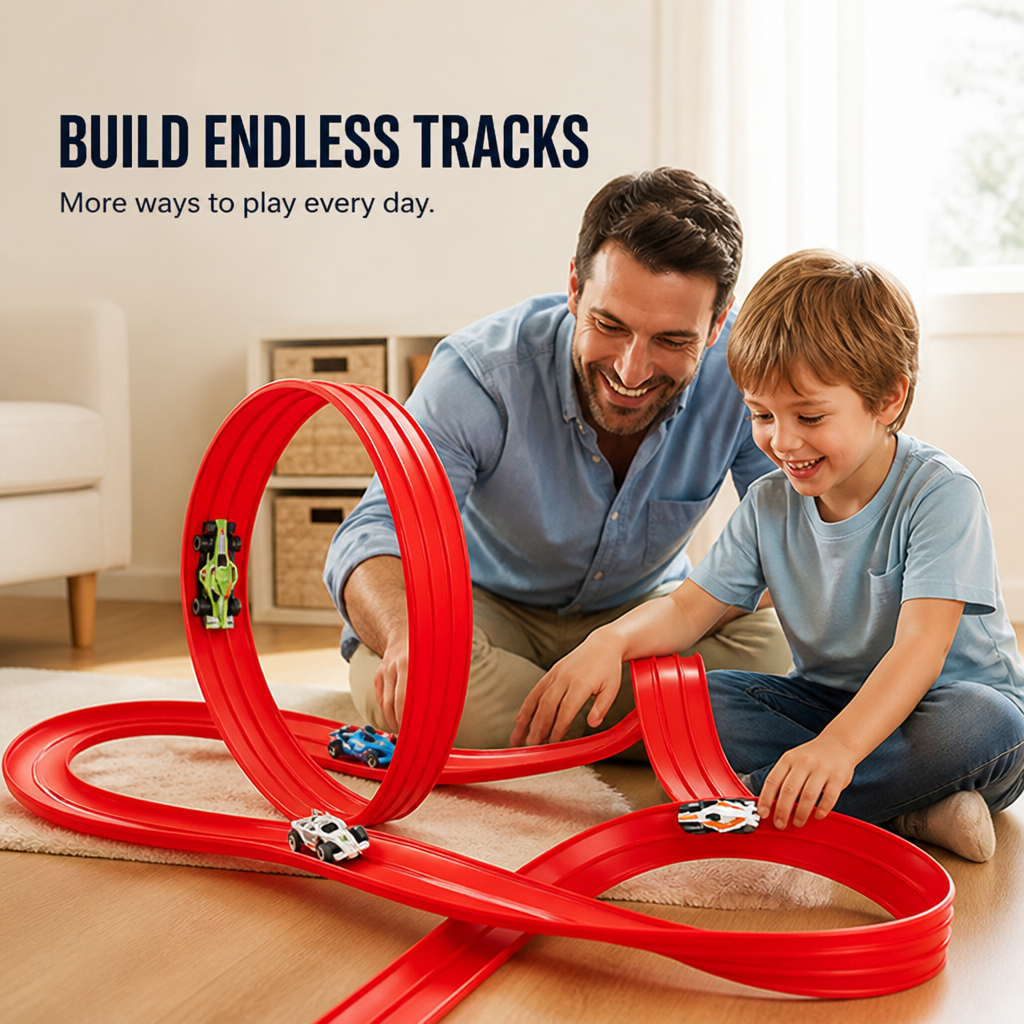 RaceFlex™ — Ignite Boundless Creativity and Heart-Pounding Fun Every Lap