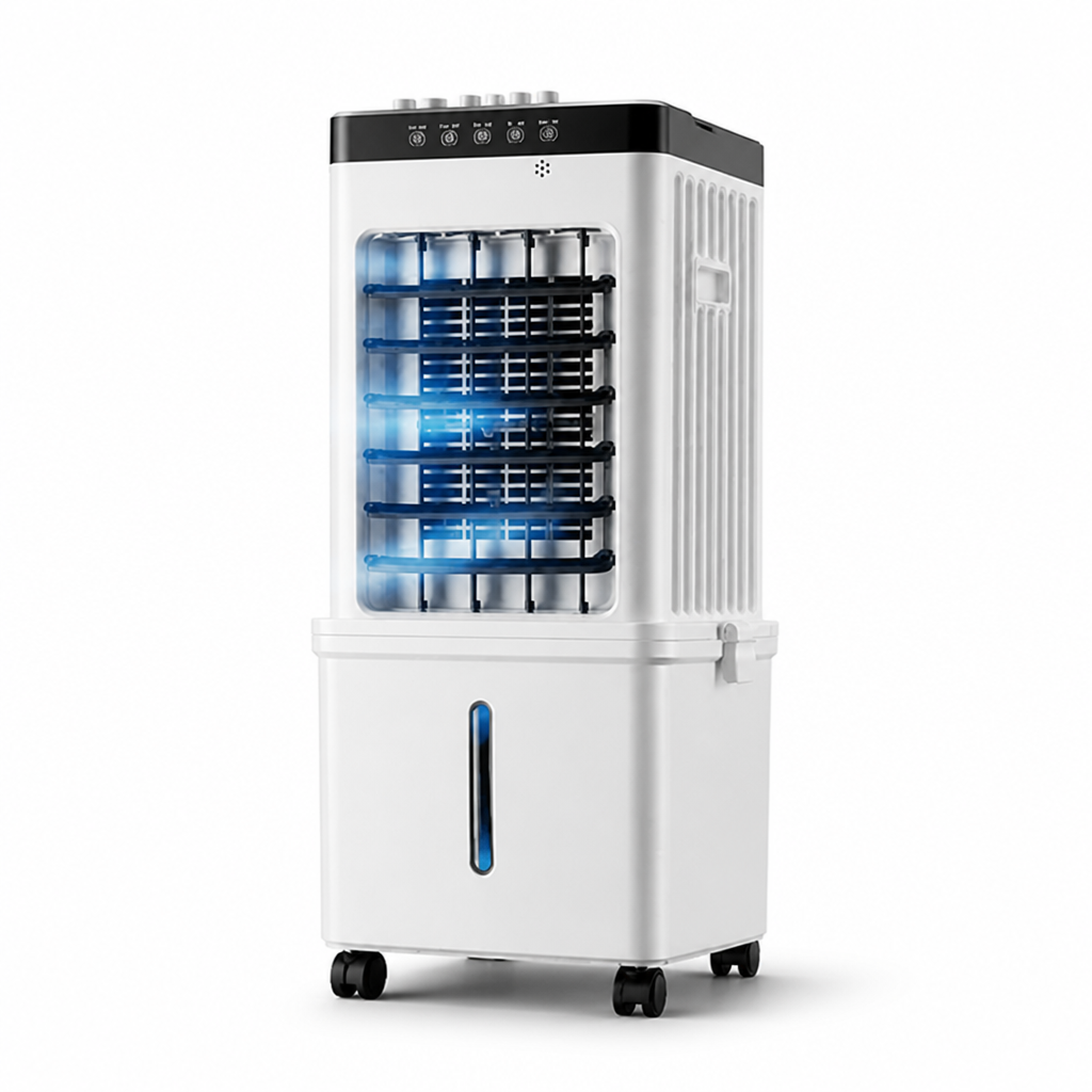 3-in-1 Wheeled Portable Air Cooler (Ice-Compatible)