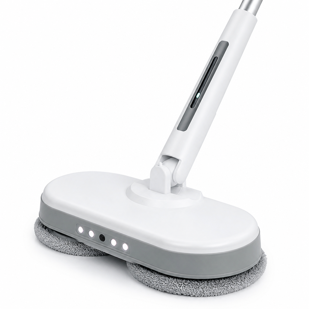 Cordless Dual Motor Flexible Head Wet Mop (420 ml Tank)