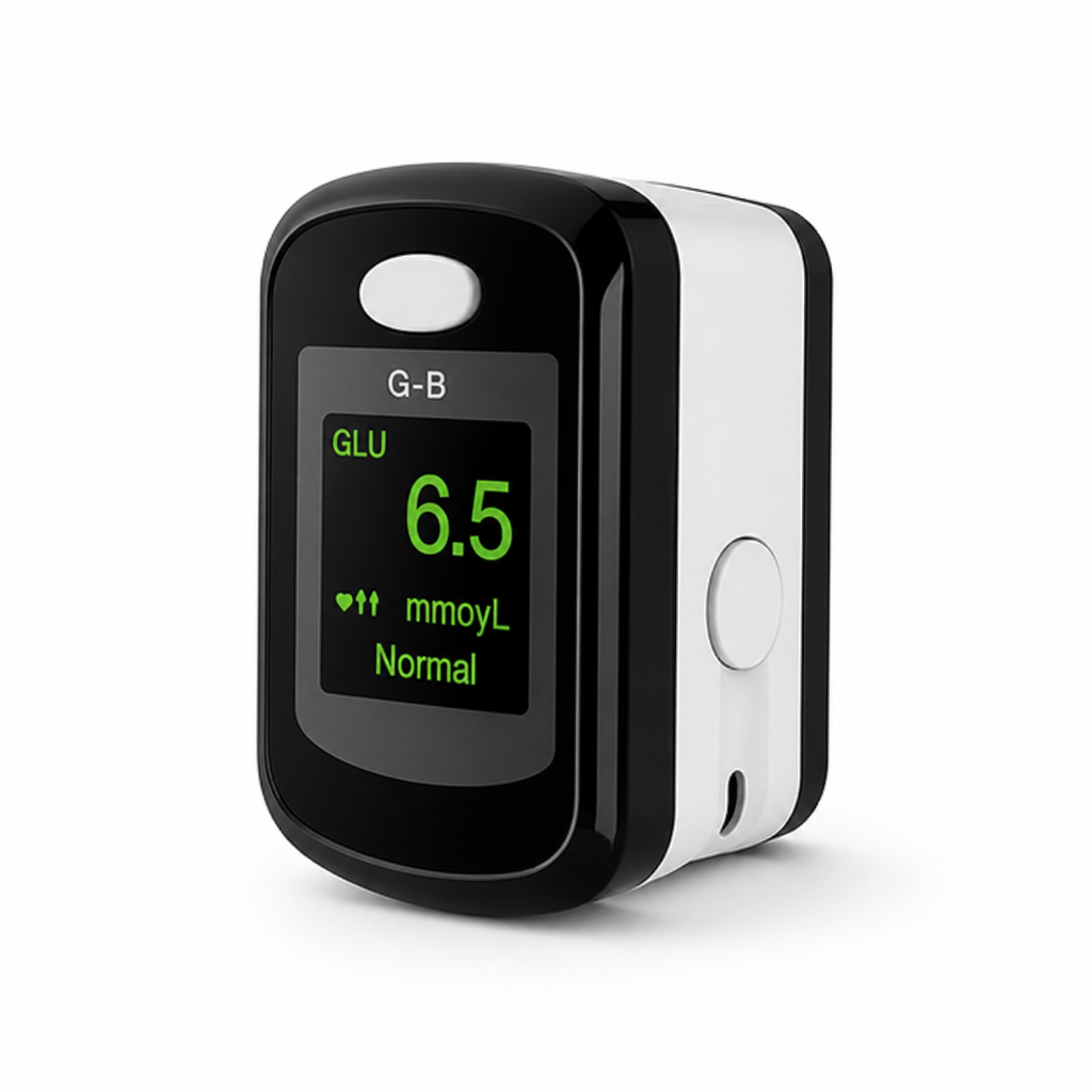Rechargeable Portable Finger Pulse Oximeter