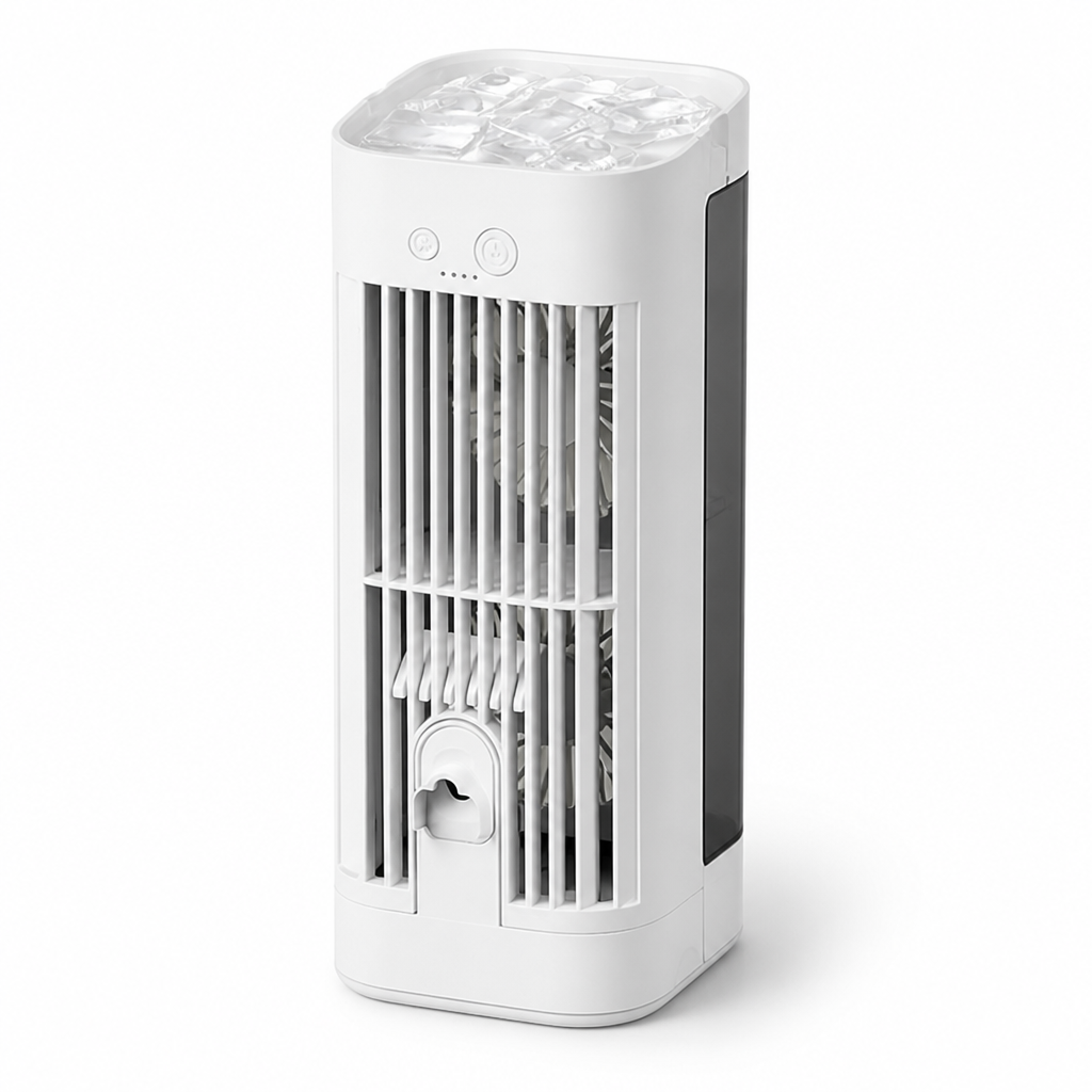 USB Powered Quiet 3-Speed Personal Misting Fan