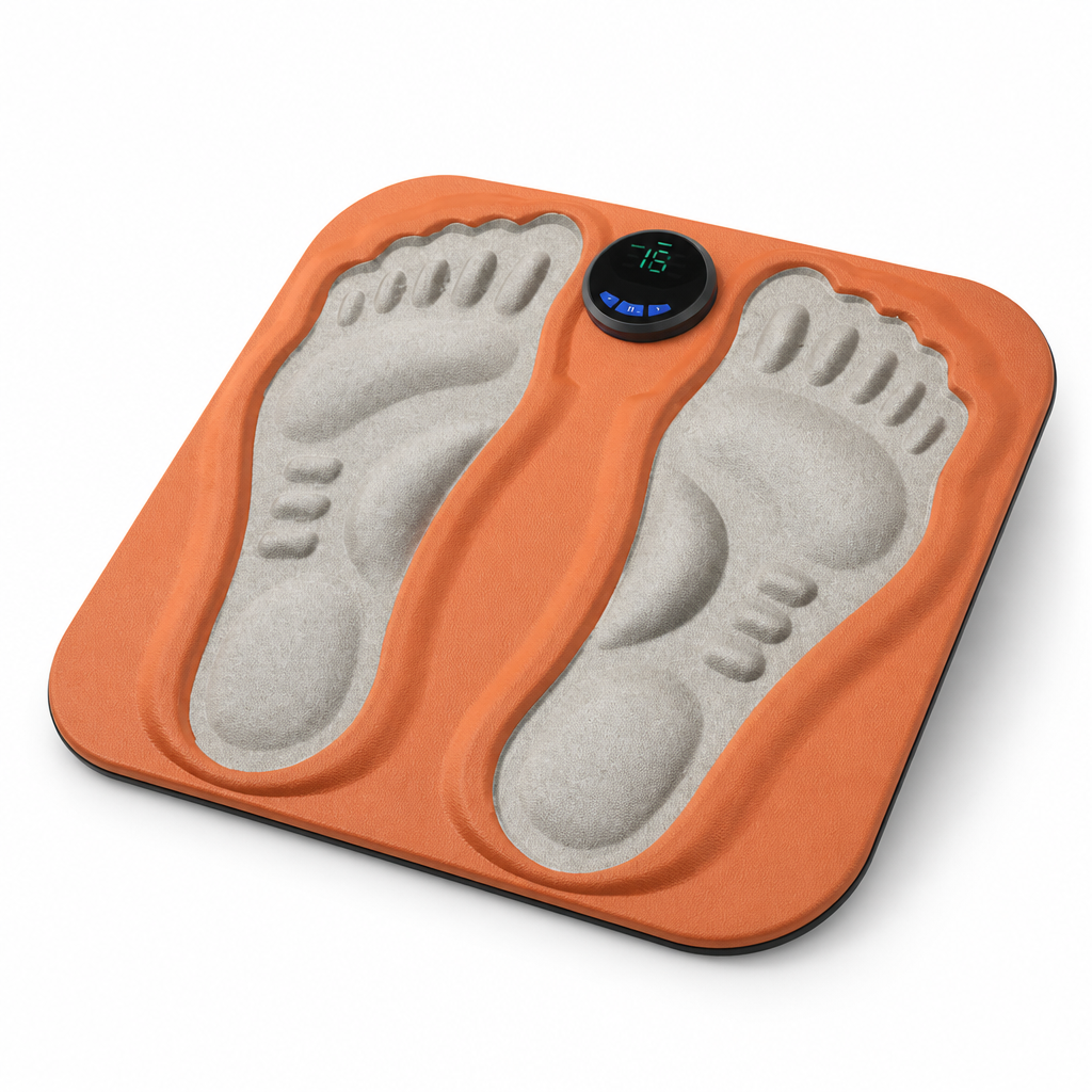 Low-Profile Foldable EMS Foot Stimulation Mat (USB Rechargeable)