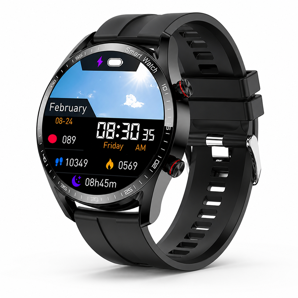 Water-Resistant Multi-Sport Smartwatch (Call Answering)