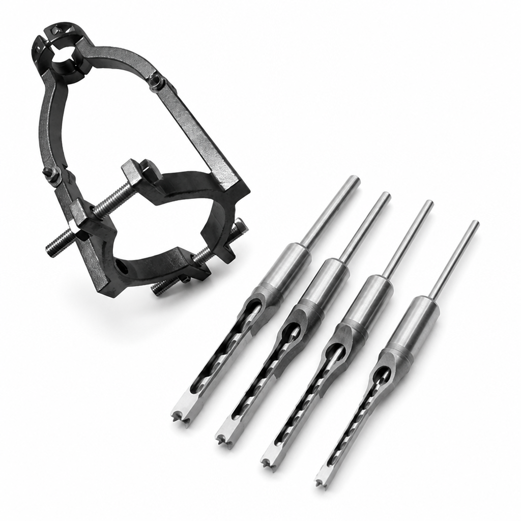 EdgeSharp™ Precision Square Hole Drill Bits — Transform Wood Joints into Flawless, Time-Saving Masterpieces