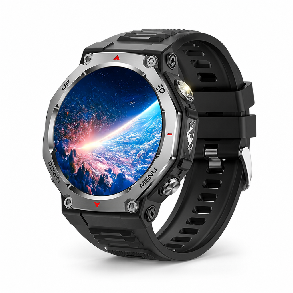 1.43" HD AMOLED Swimproof Smartwatch (100+ Sport Modes)