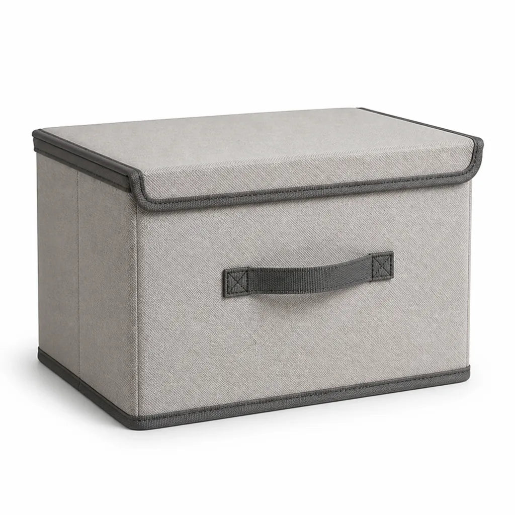 Foldable Stackable Waterproof Storage Box with Lid