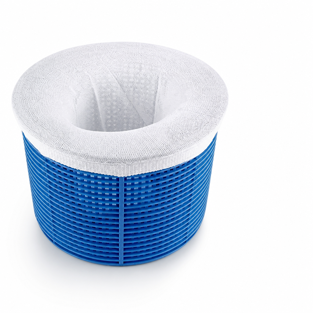 Reusable Fabric & Debris-Trapping Pool Skimmer Socks (Fits 5.12 x 8.66 in)