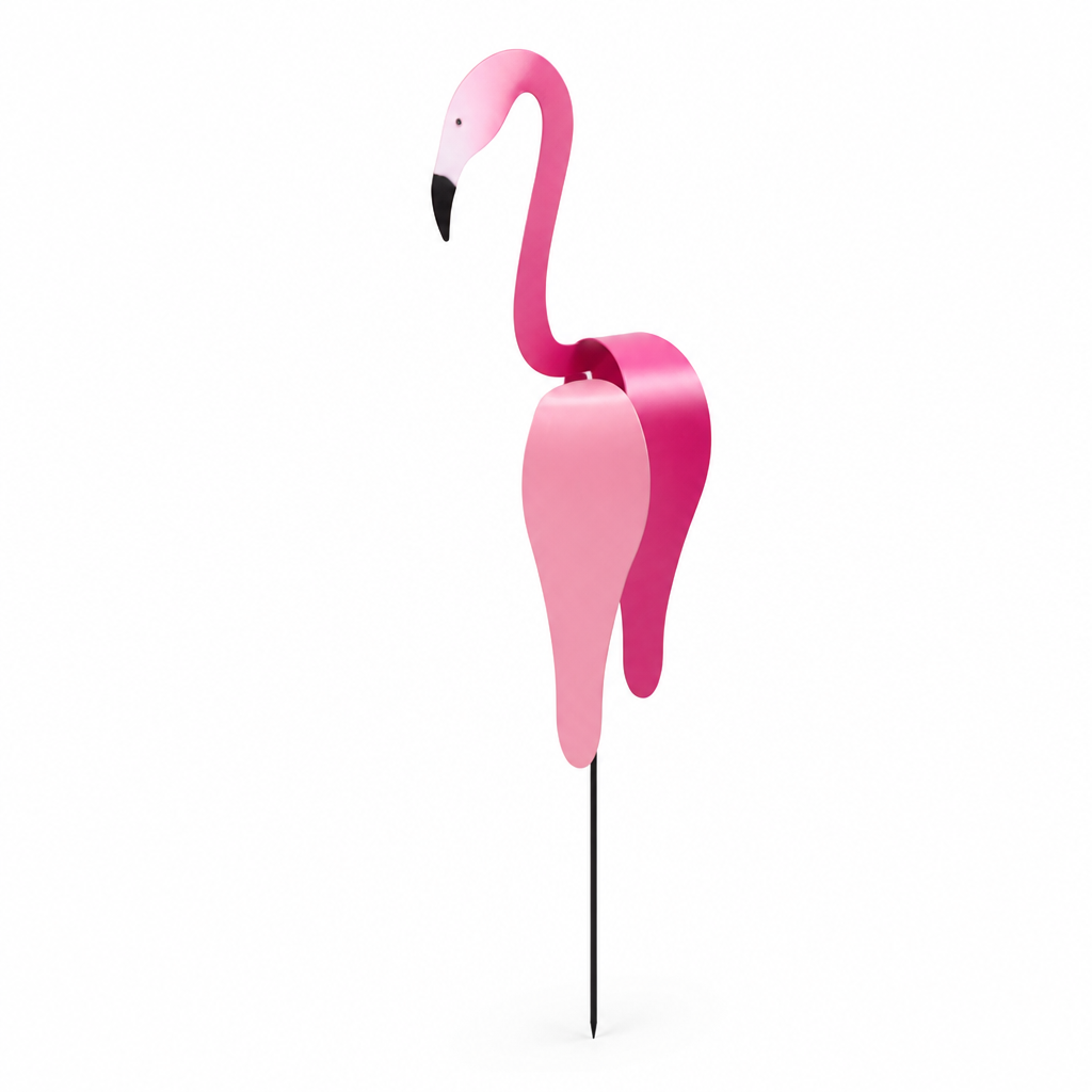 Handcrafted Aluminum Lifelike Wind Vane Garden Stake (68 cm)