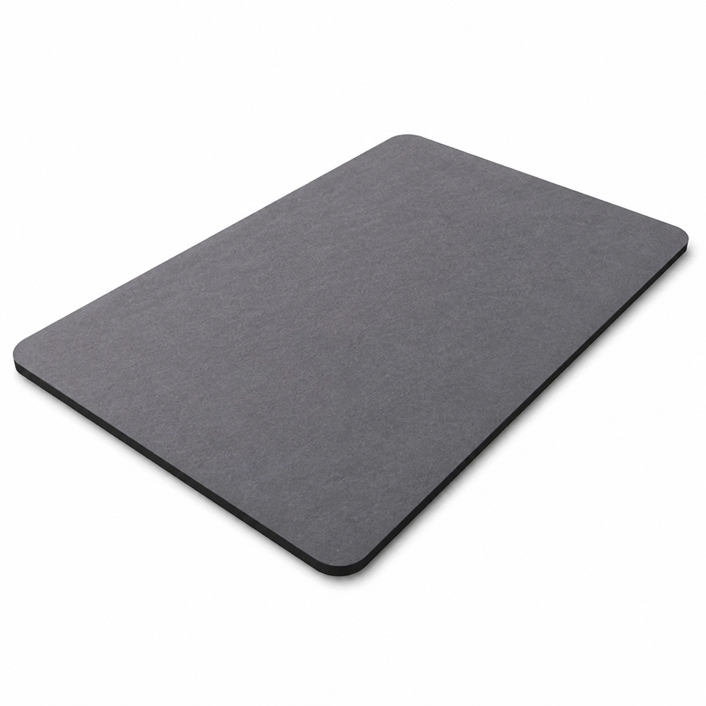 Ultra-Absorbent Quick-Dry Diatomite Bath Mat (Non-Slip Base)