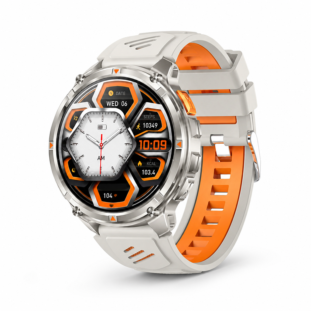 1100mAh Battery 120+ Sports Smartwatch (iPhone & Android)