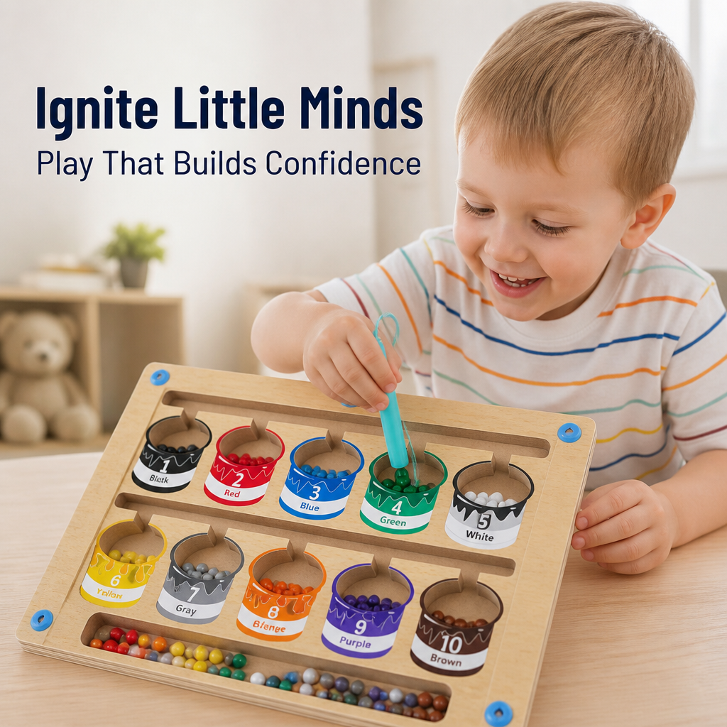 LumiTrail™ — Ignite Little Minds with Magnetic Play That Builds Focus and Confidence