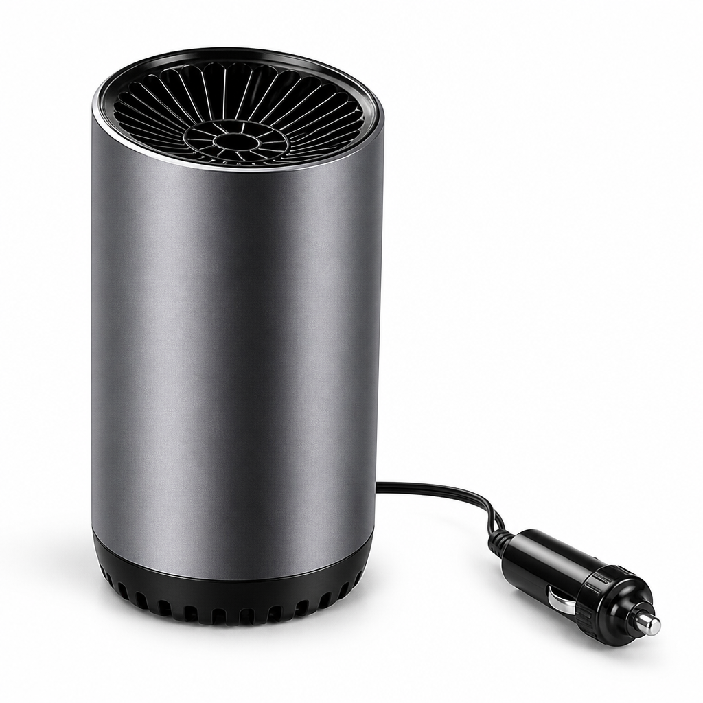 Fast-Heating & 360° Rotating Car Heater (12V Plug-In)