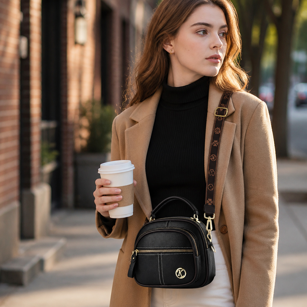VeraLuxe™ Crossbody — Master Effortless Style and Stay Organized All Day
