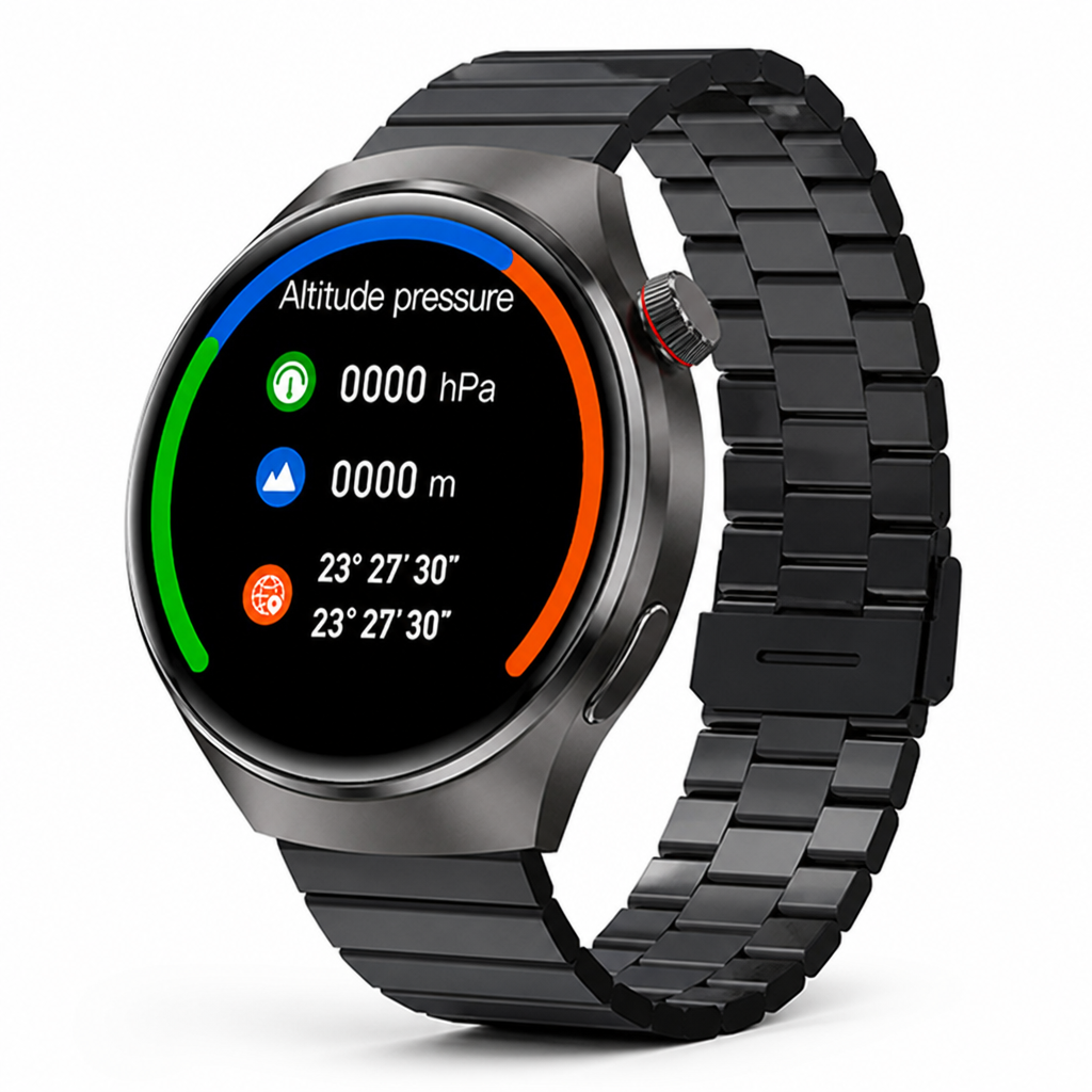 AMOLED HD EKG Smartwatch (GPS & Bluetooth Calling)