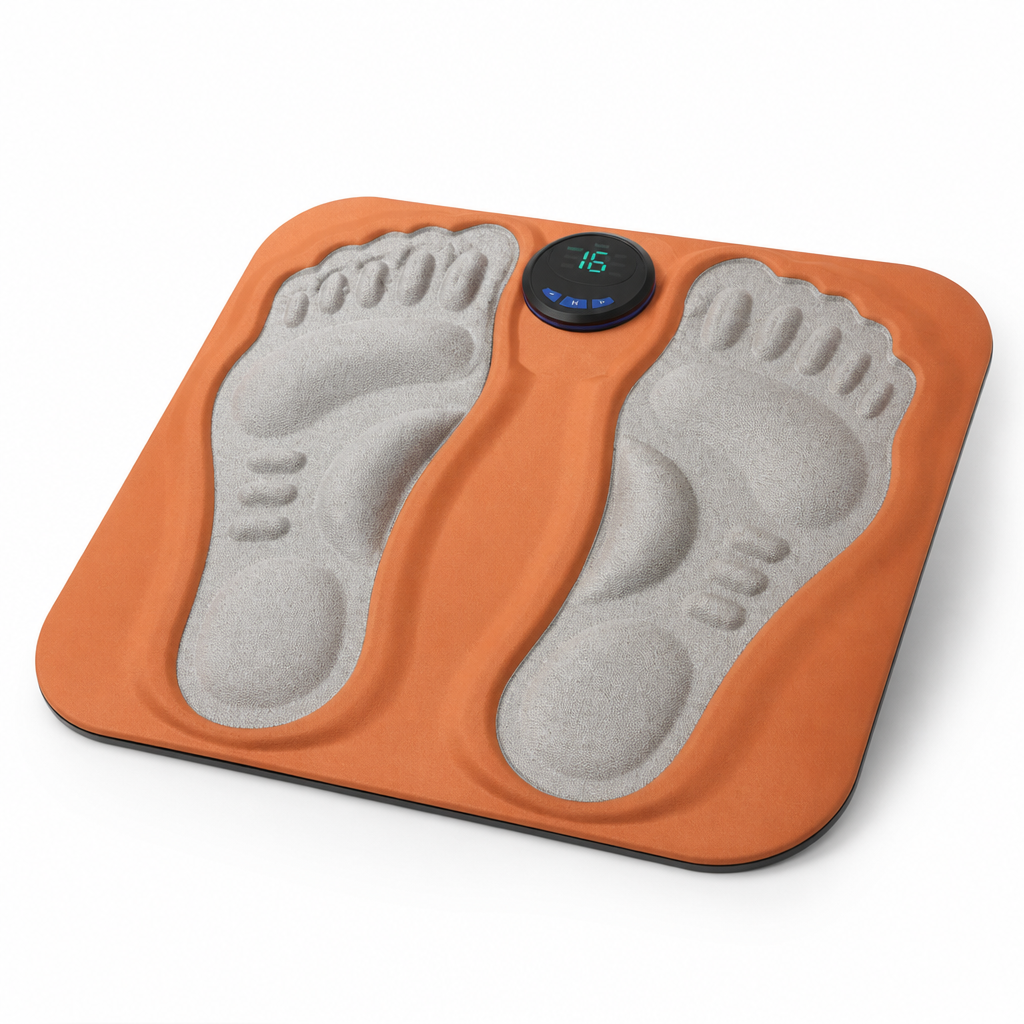 Compact USB-Powered EMS Foot Stimulation Mat
