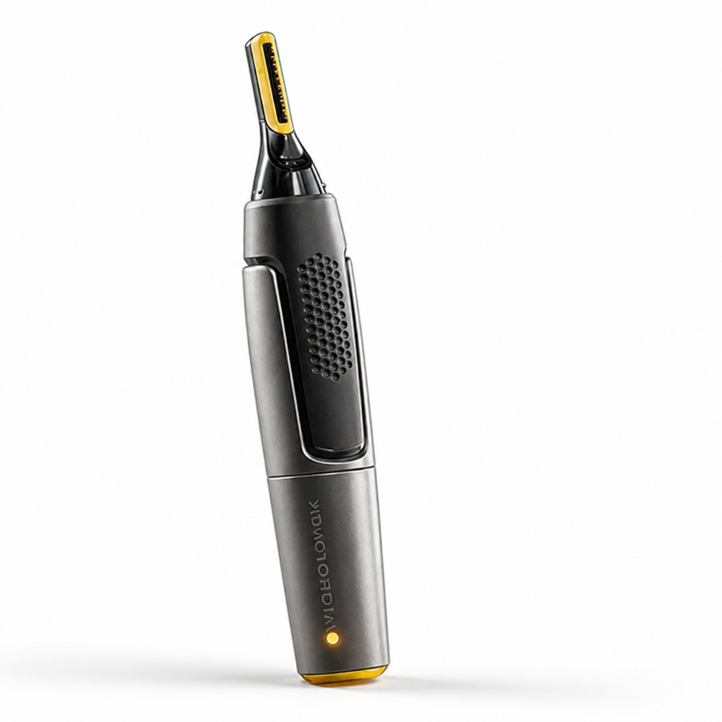 Titanium-Coated Blade LED Light Precision Trimmer