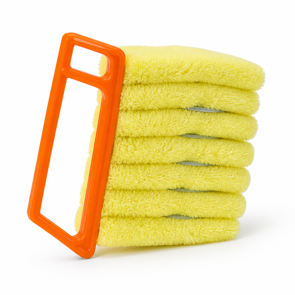 Multi-Arm Microfiber Blind Cleaner (Cleans Up To 6 Slats)