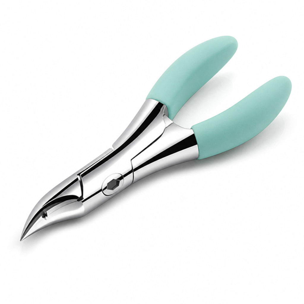 Ergonomic Non-Slip Medical-Grade Stainless Steel Toenail Clipper (Wide Jaw)