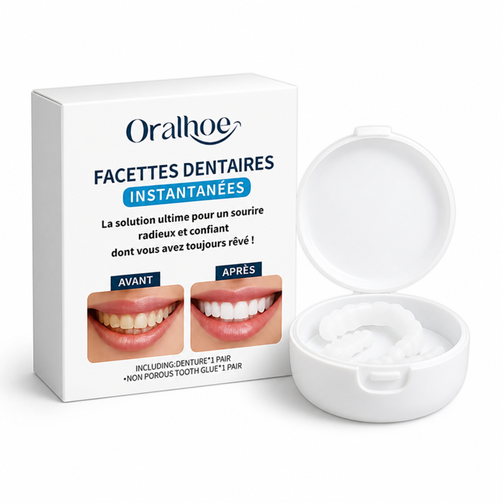 Flexible Tool-Free Temporary Veneer Set (Upper & Lower)