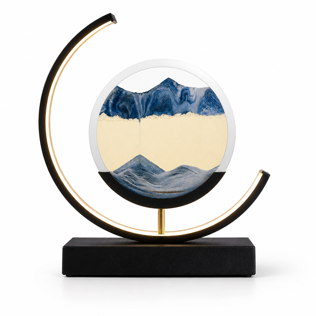 Handmade Sand Landscape Table Lamp