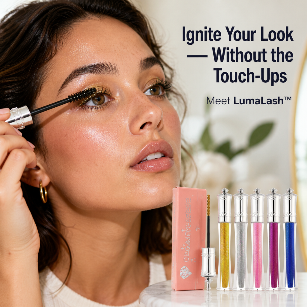LumaLash™ — Ignite Your Look with All-Day Waterproof Sparkle