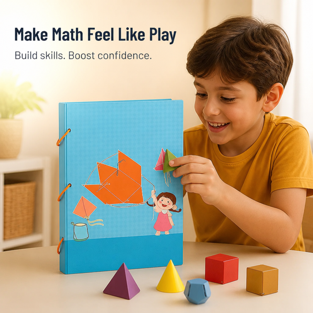 MindShape™ — Ignite Your Child’s Confidence and Love for Geometry with Every Page