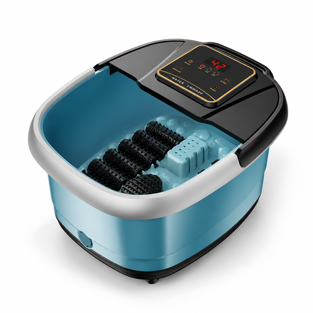 Heated Triple-Action Foot Spa (Rollers, Bubbles & Infrared)