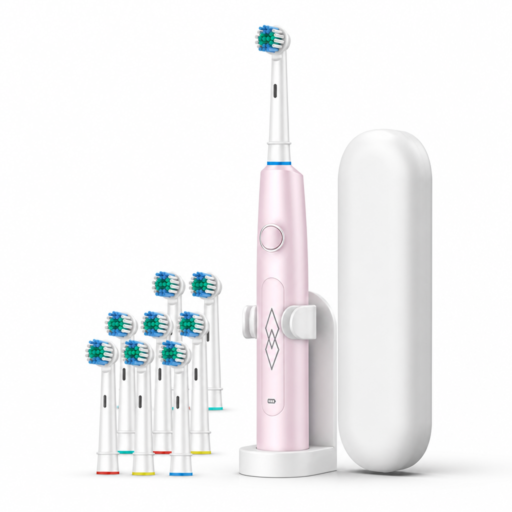 Automatic Deep-Cleaning Rechargeable Soft-Bristle Electric Toothbrush