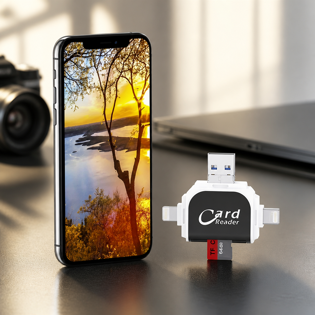 ThunderSync™ — Pull Photos Off Any Camera, Card, or Phone in Seconds